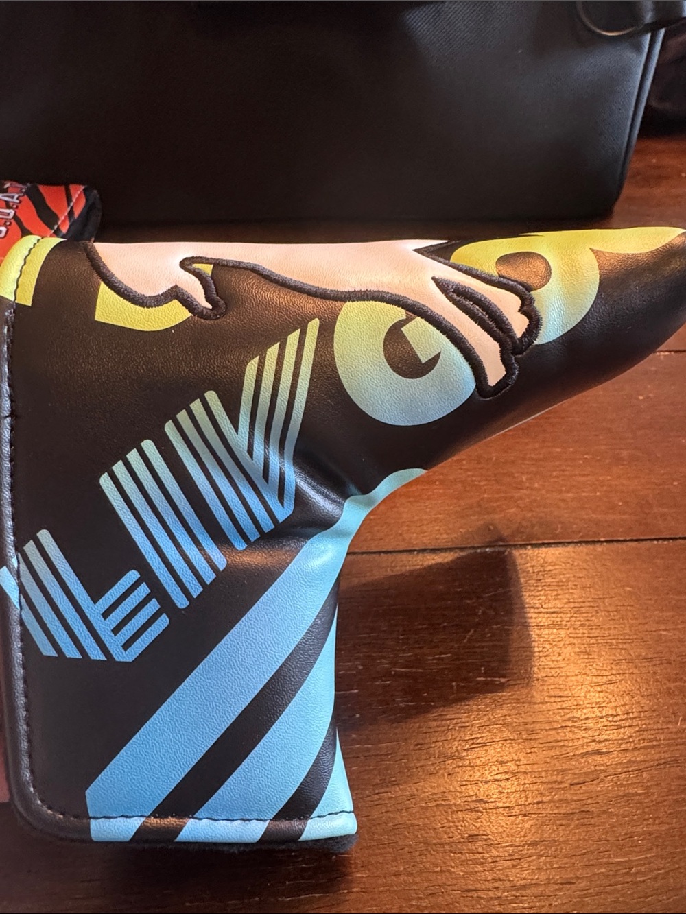 Goated LIV Golf blade putter cover. New without tags